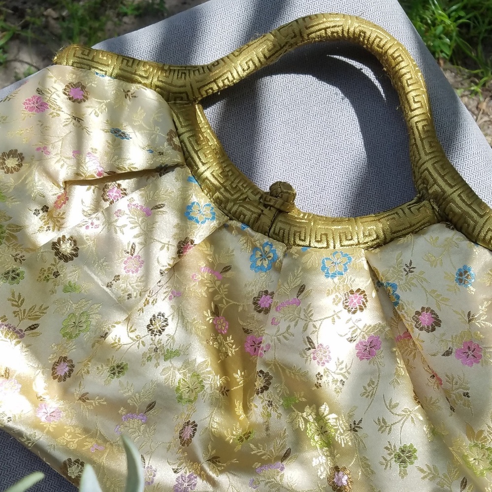 Chinoiserie bag from Chinatown New York.